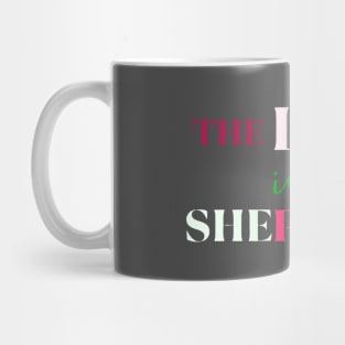 The Lord is my shepherd Mug